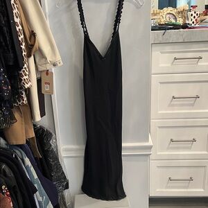 Sonia Rykiel Paris Sleek Black Midi Dress